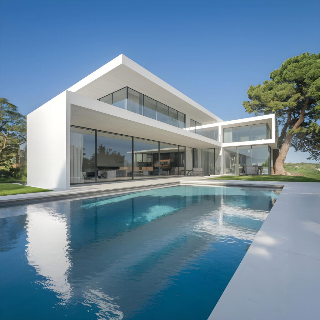 Inicio modern luxury villa with pool